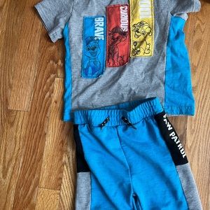 Boys paw patrol outfit 5t